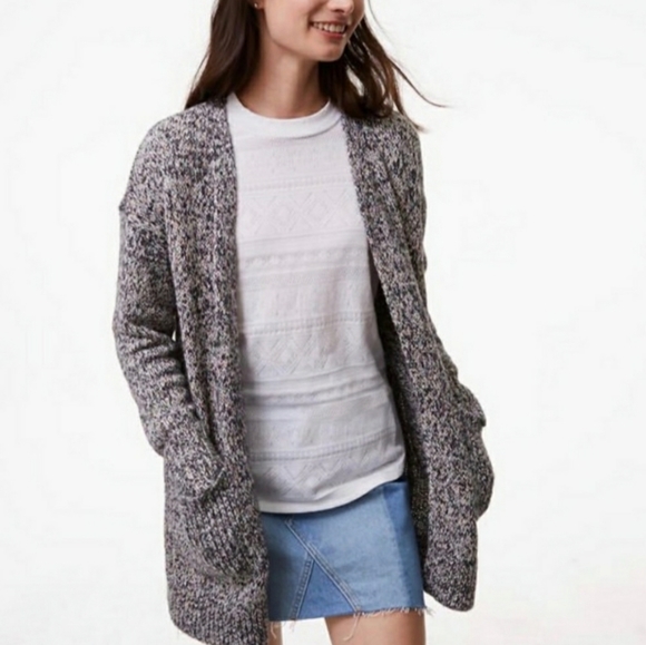 loft marled sweater